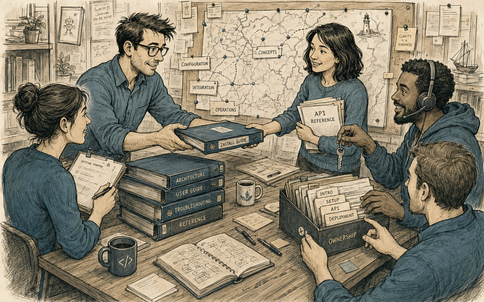 Eine Ownership-Karte für Dokumentation ohne Bürokratie