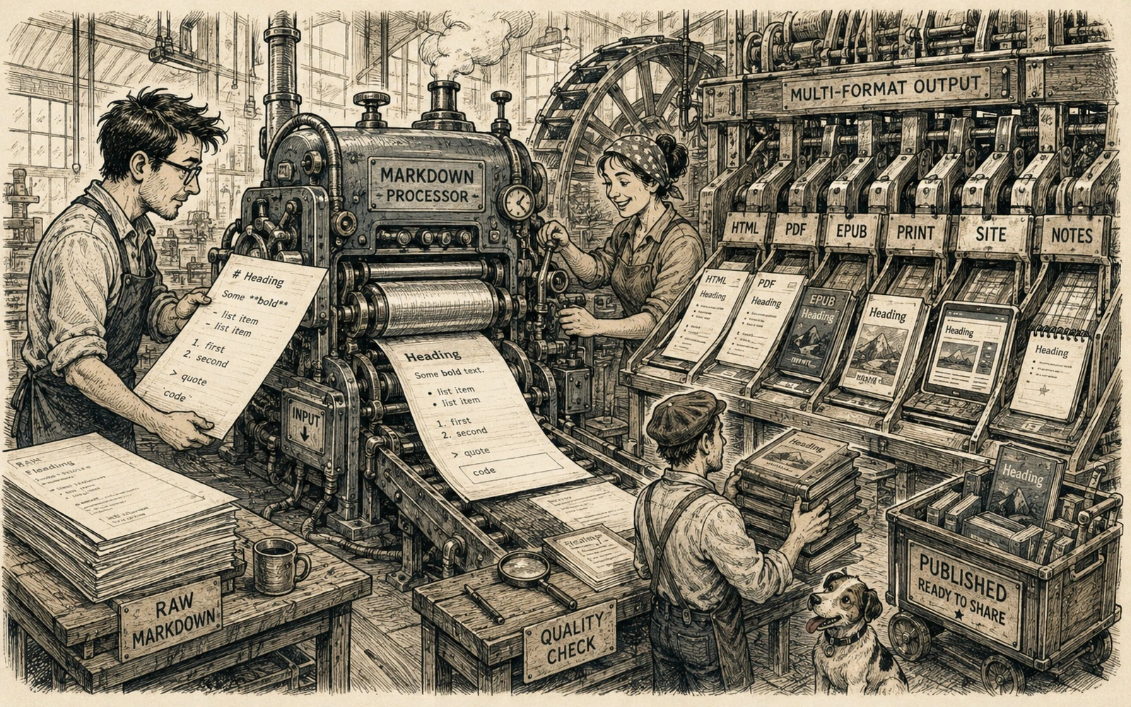 Markdown at scale: conventions that prevent a repository from becoming chaos