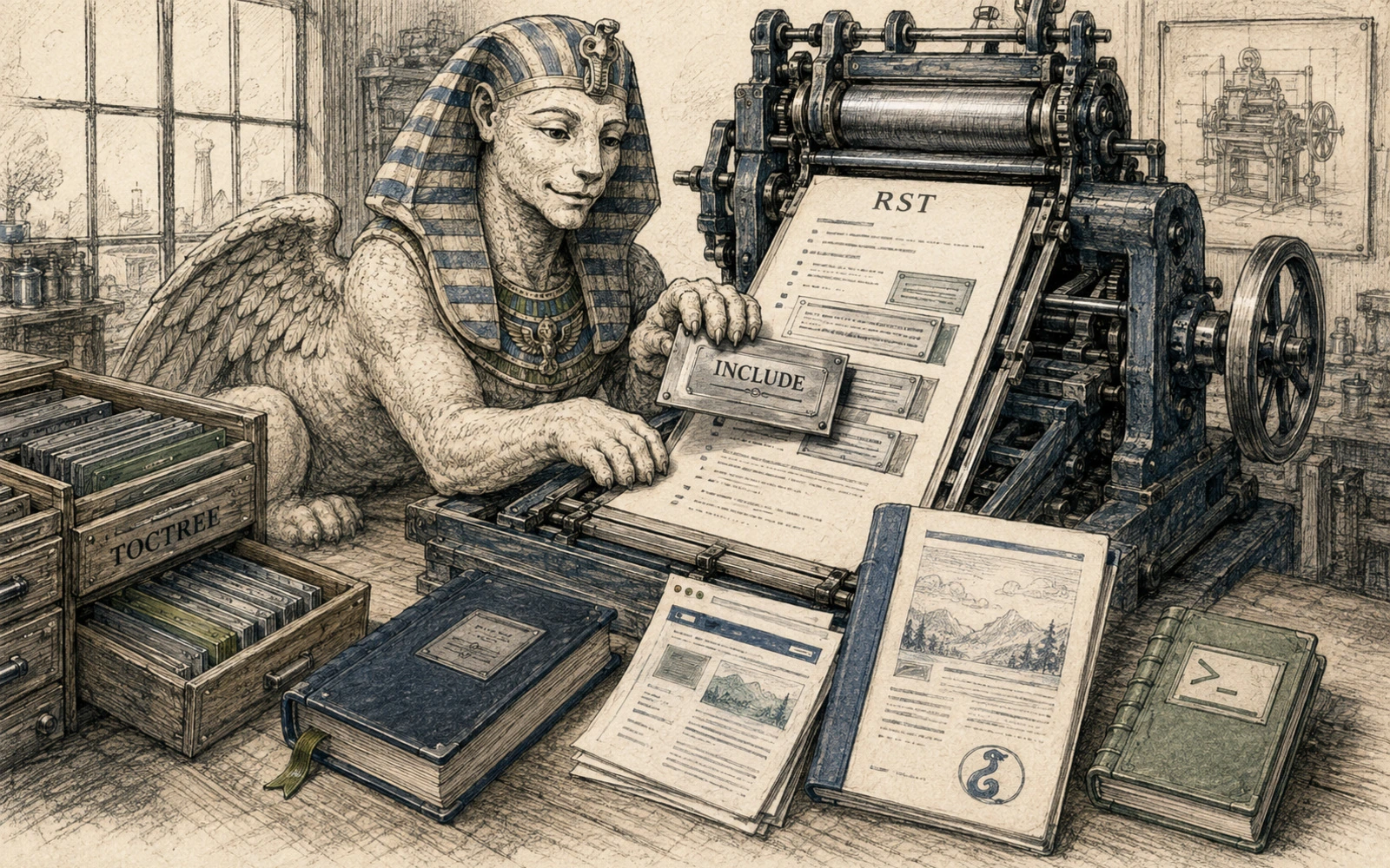 Sphinx: documentation that uses almost every feature of its own engine